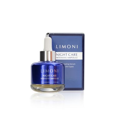 Сыворотка LIMONI NIGHT CARE для лица ночная , восстанавливающая , 25мл