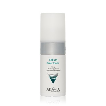 Тонер для лица Aravia Professional Sebum Free Toner " балансирующий с салициловой кислотой " 150мл