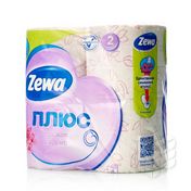 Туалетная бумага Zewa Плюс 2х-слойная " Аромат сирени " 4шт