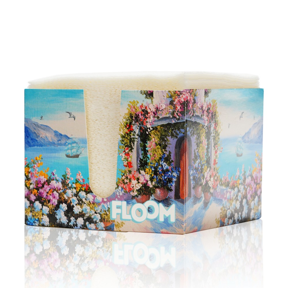 

Бумажные салфетки Floom " Прованс " 1-слойные в коробке 100шт