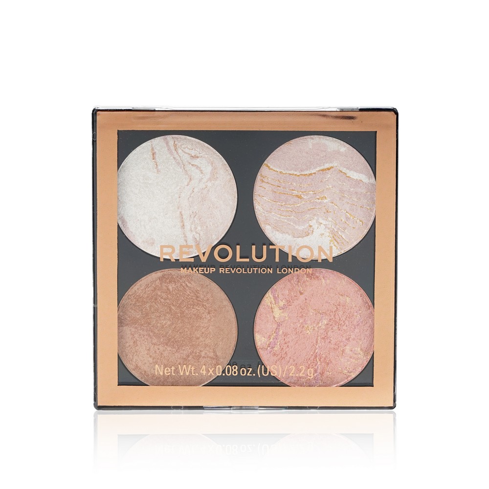 

Хайлайтер для лица MakeUp Revolution Cheek Kit 4 в 1 , Take a Breather , 8,8г
