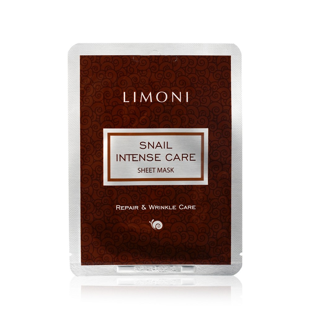 

Интенсивная маска для лица LIMONI Snail Intense Care с экстрактом секреции улитки 18г