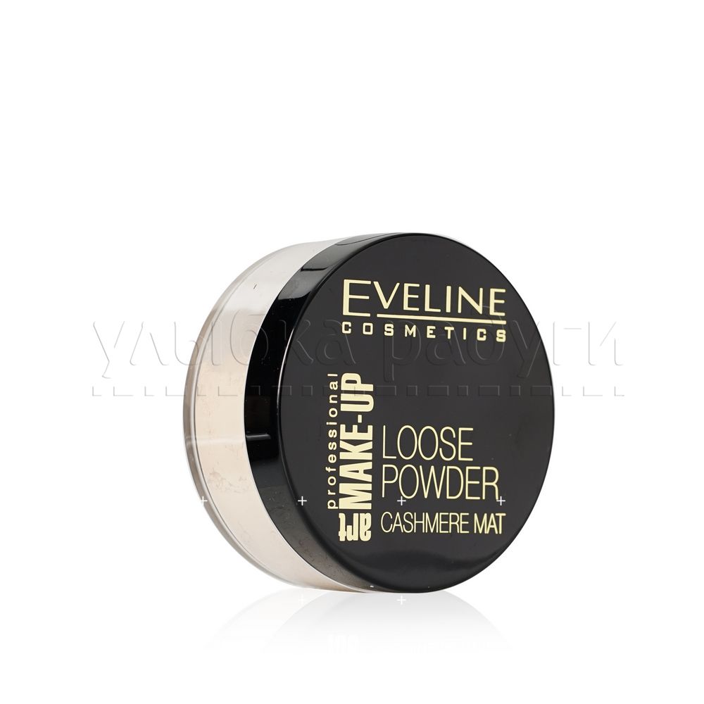 

Пудра для лица Eveline ART PROFESSIONAL MAKE UP матирующая рассыпчатая " LOOSE POWDER " 01 Transparent 20г