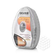 Губка - блеск Silver для обуви из гладкой кожи , бесцветная 3мл