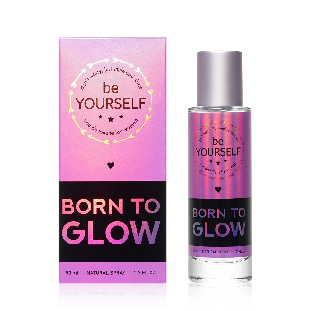 Женская туалетная вода CL be Yourself  Born to Glow  50мл