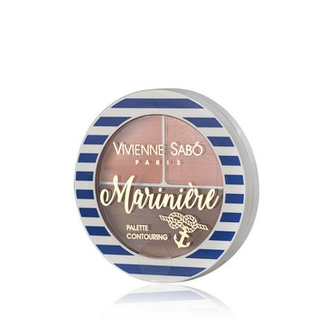 Палетка для скульптурирования лица Vivienne Sabo Mariniere 01 теплый 6г