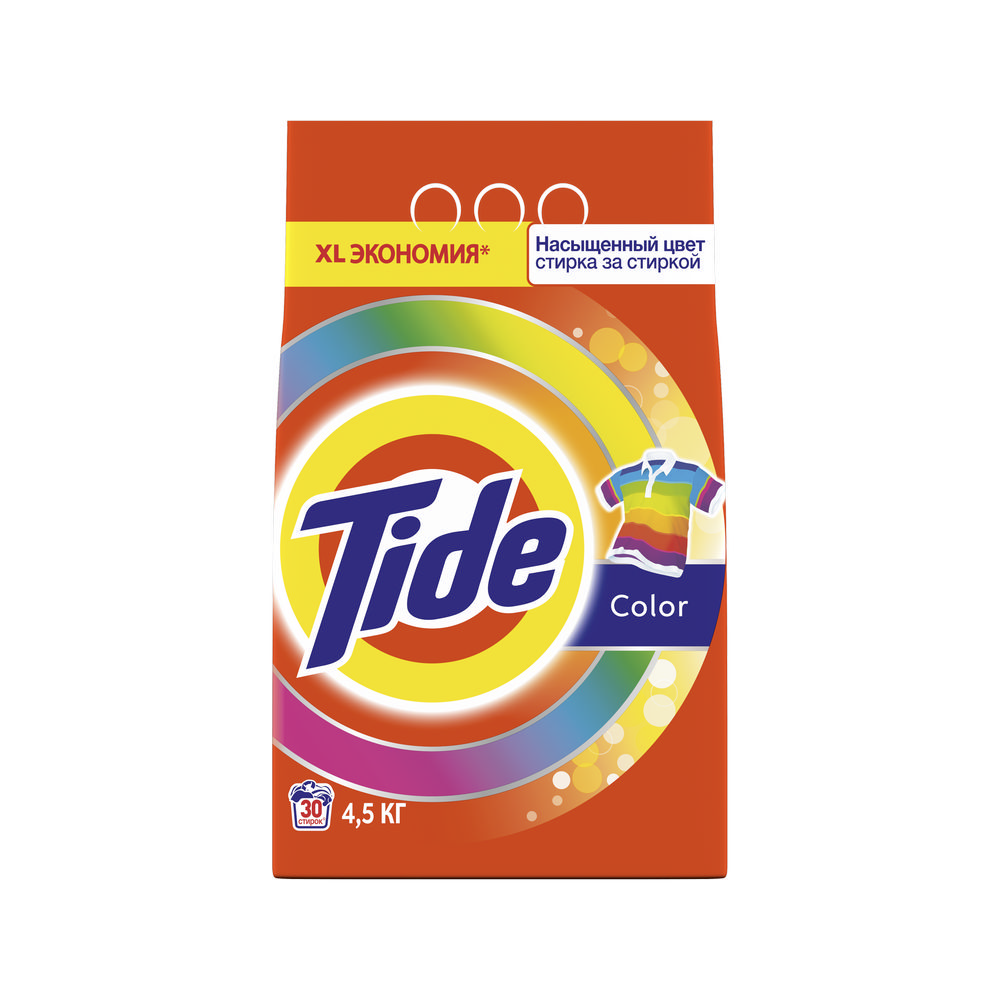 

Порошок для стирки цветного белья Tide Color автомат 4,5кг