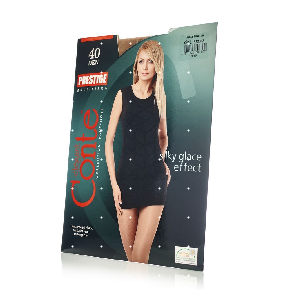 

Женские колготки Conte Prestige 40den Bronz 4 размер