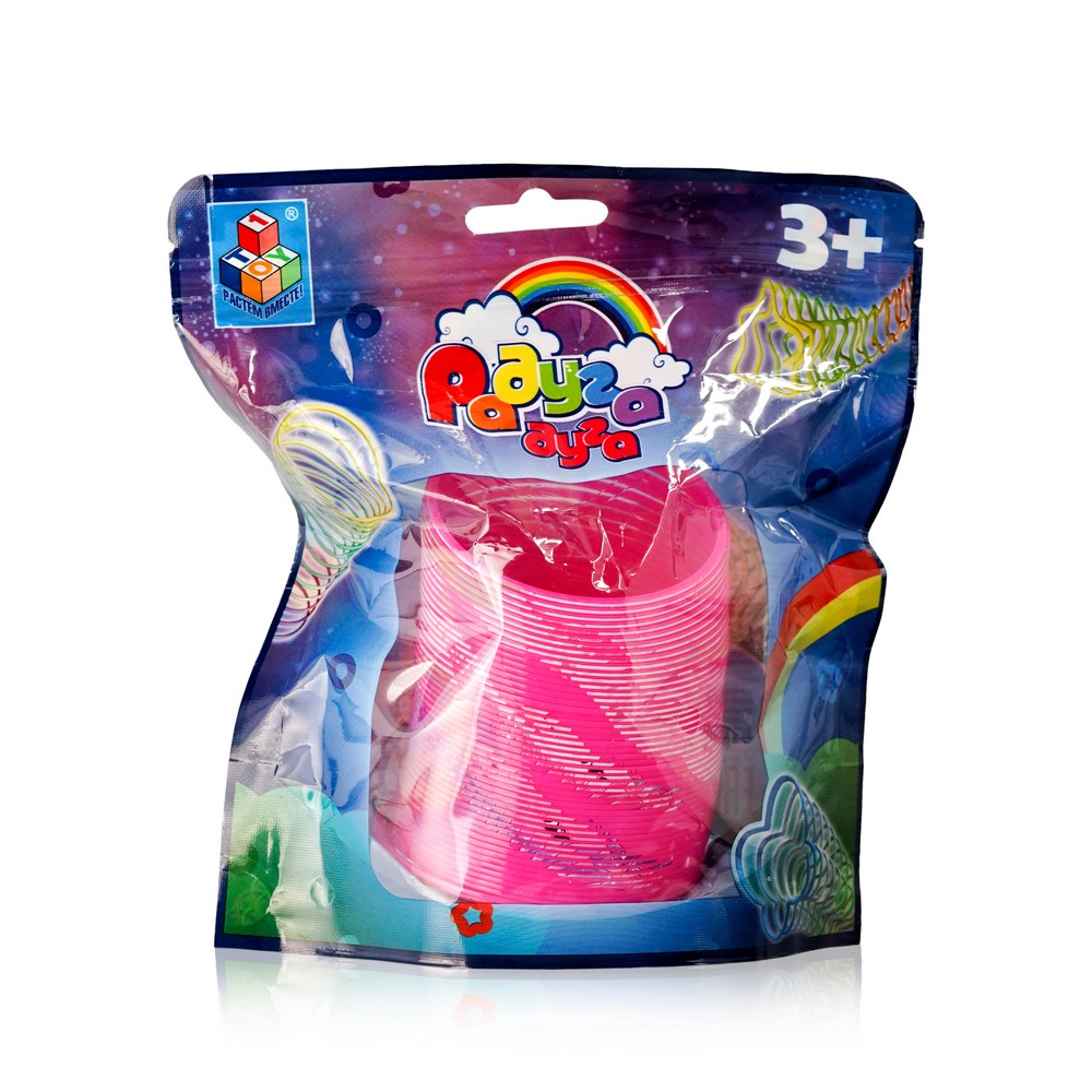 

Игрушка 1 Toy " Радуга-Дуга Единороги " пружинка