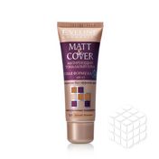 Тональный крем Eveline MATT & COVER матирующий для лица SPF 15 103 Теплый бежевый 30мл