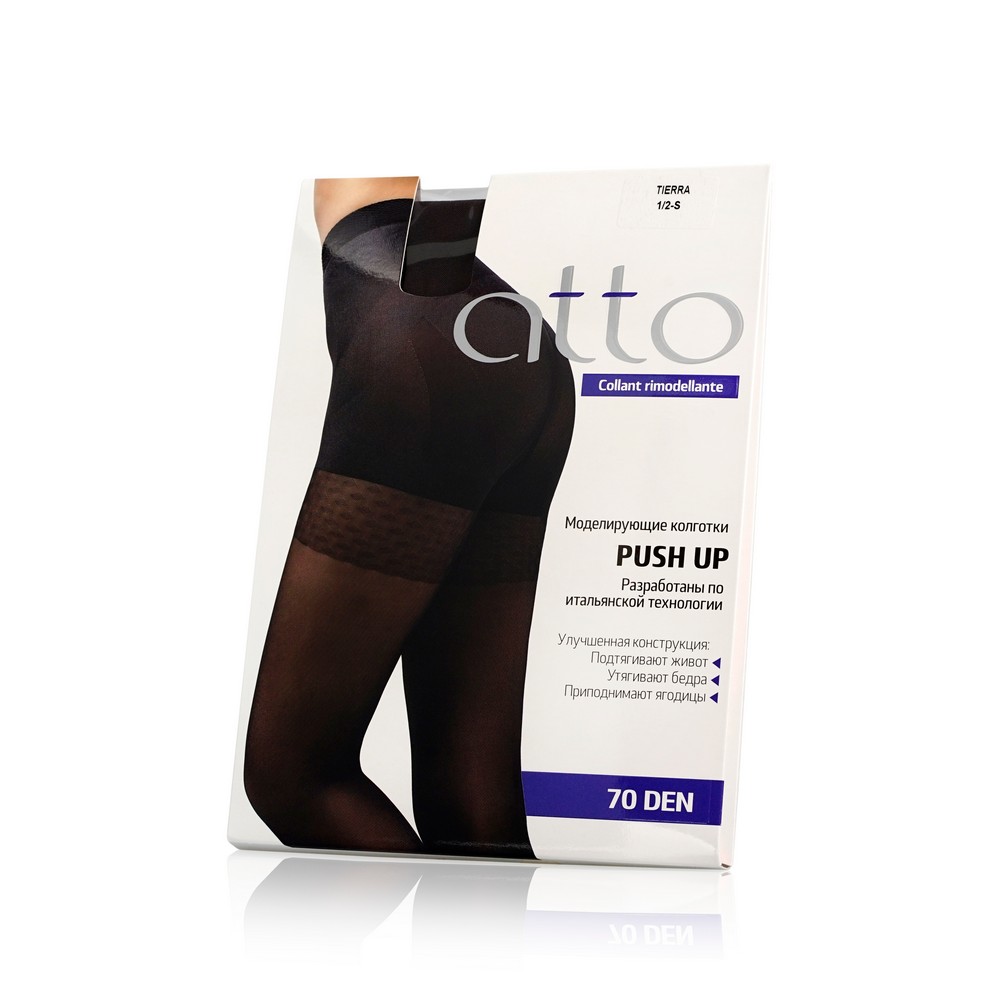 

Женские колготки Atto Push Up 70den Кофе 2 размер