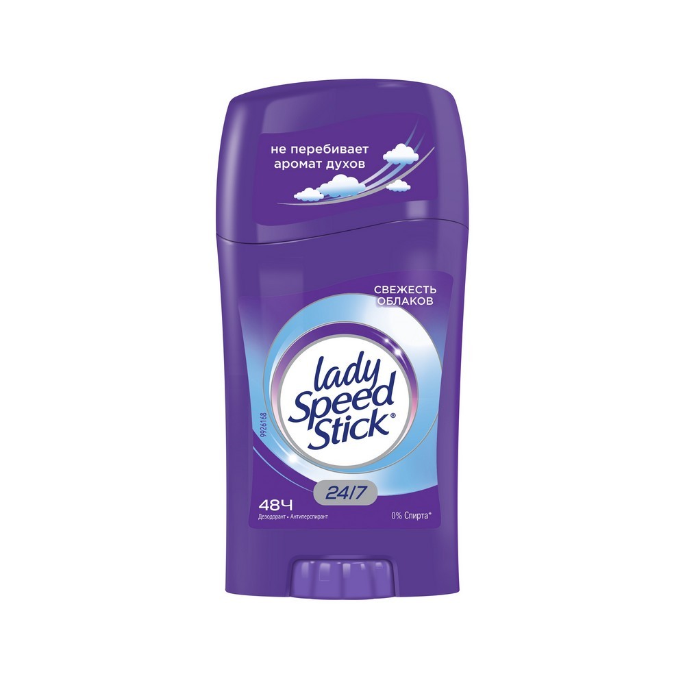 

Женский дезодорант - антиперспирант Lady Speed Stick 24/7 Свежесть Облаков 45г