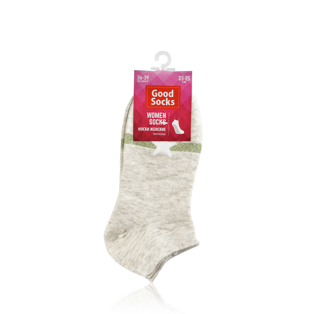 

Женские носки Good Socks трикотажные , укороченные , с рисунком SN19/16