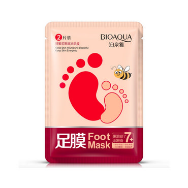 Маска для ног Bioaqua медовая 1 пара