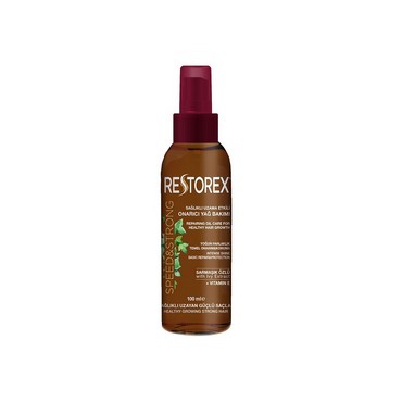Восстанавливающее масло для волос Restorex Speed & Strong с экстрактом плюща и витамином Е 100мл