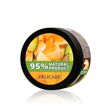 Сахарный скраб для тела Delicare Organic Secret " Дыня и белый лимон " 250мл