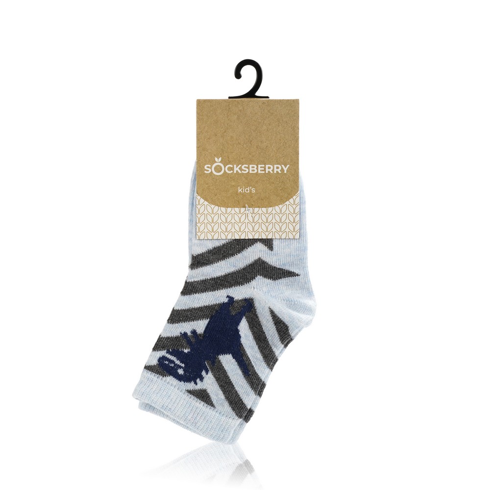 

Детские носки Socksberry Kids KS-0043 " Динозавры с полосками " р.18