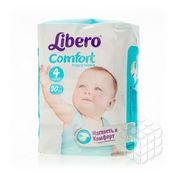 Подгузники Libero Comfort для детей maxi 7-14кг 20шт