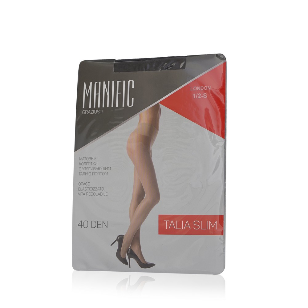 

Женские колготки Manific Talia Slim 40den London 1/2 размер