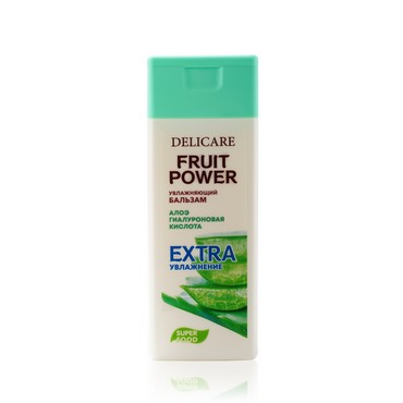 Бальзам для волос Delicare Fruit Power " Алоэ " увлажнение 240мл
