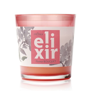Свеча ароматическая Aroma Harmony Elixir " Flower bouquet " 140г