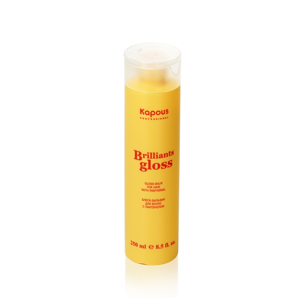 

Бальзам - блеск для волос Kapous Professional Brilliants Gloss 250мл