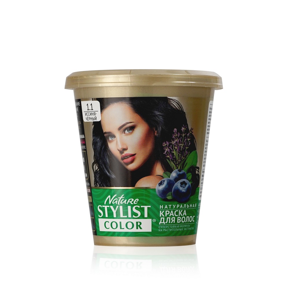 

Краска для волос ФИТОкосметик Nature Stylist Color 1.1 Иссиня-черный