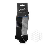 Женские носки InComfort Liner Arch Support трикотажные Black / White р.43-46