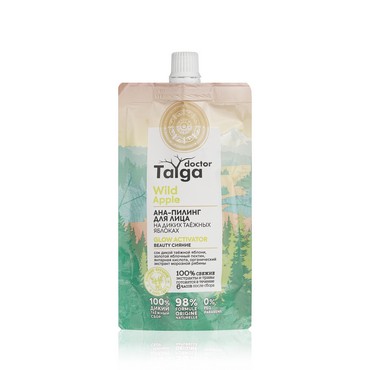 AHA - пилинг для лица Natura Siberica Doctor Taiga " Beauty сияние " 100мл