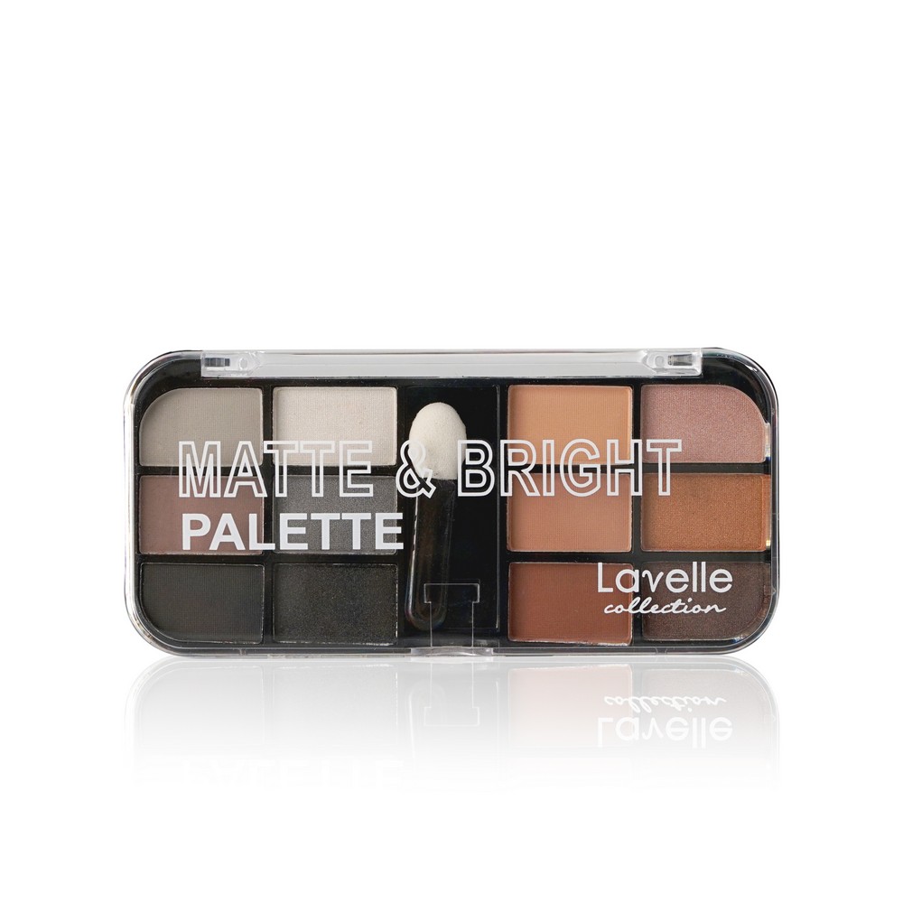 Тени для век Lavelle  Matte & Bright  12 цветов 03 9г lavelle тени для век 6 цветов 03 бежево сливовый