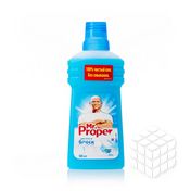 Жидкость Mr.Proper " Чистота и блеск " для мытья полов и стен , океан 500мл