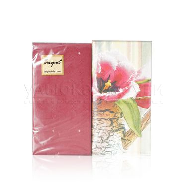 Бумажные салфетки Bouquet Original de Luxe " Натюрморт с тюльпанами " , 2х-слойные 33*33см 20шт
