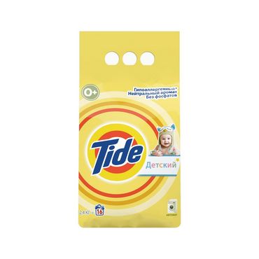Порошок для стирки детского белья Tide " детский " , для чувствительной кожи 2,4кг