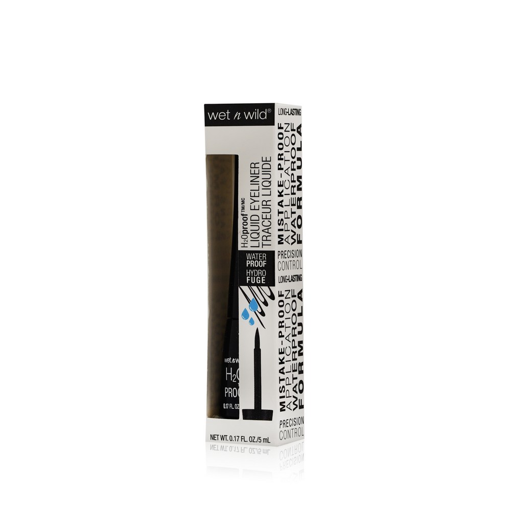 

Подводка для век Wet'n Wild H2O Proof водостойкая E879 Black noir 5мл