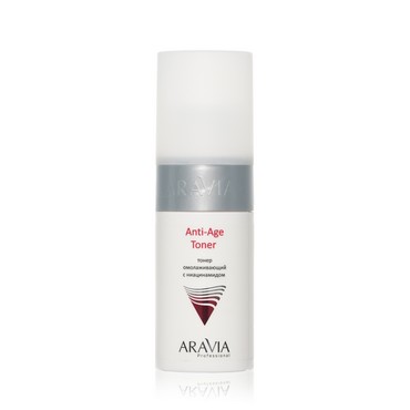 Тонер для лица Aravia Professional Anti-Age Toner " омолаживающий с ниацинамидом " 150мл