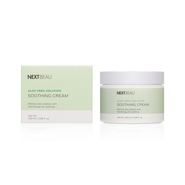 Смягчающий крем для лица Nextbeau Aloe Vera Solution " Soothing Cream " с экстрактом алоэ 100мл