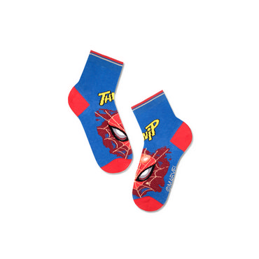 Детские носки Conte Kids Marvel трикотажные , 355 , р.22 , синие