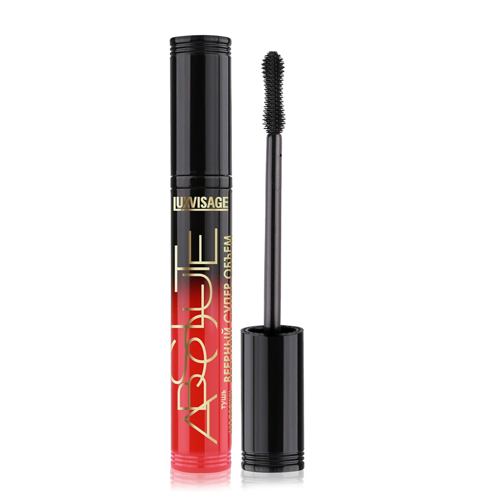 

Тушь для ресниц Luxvisage Absolute Веерный суперобъем Черная 8г