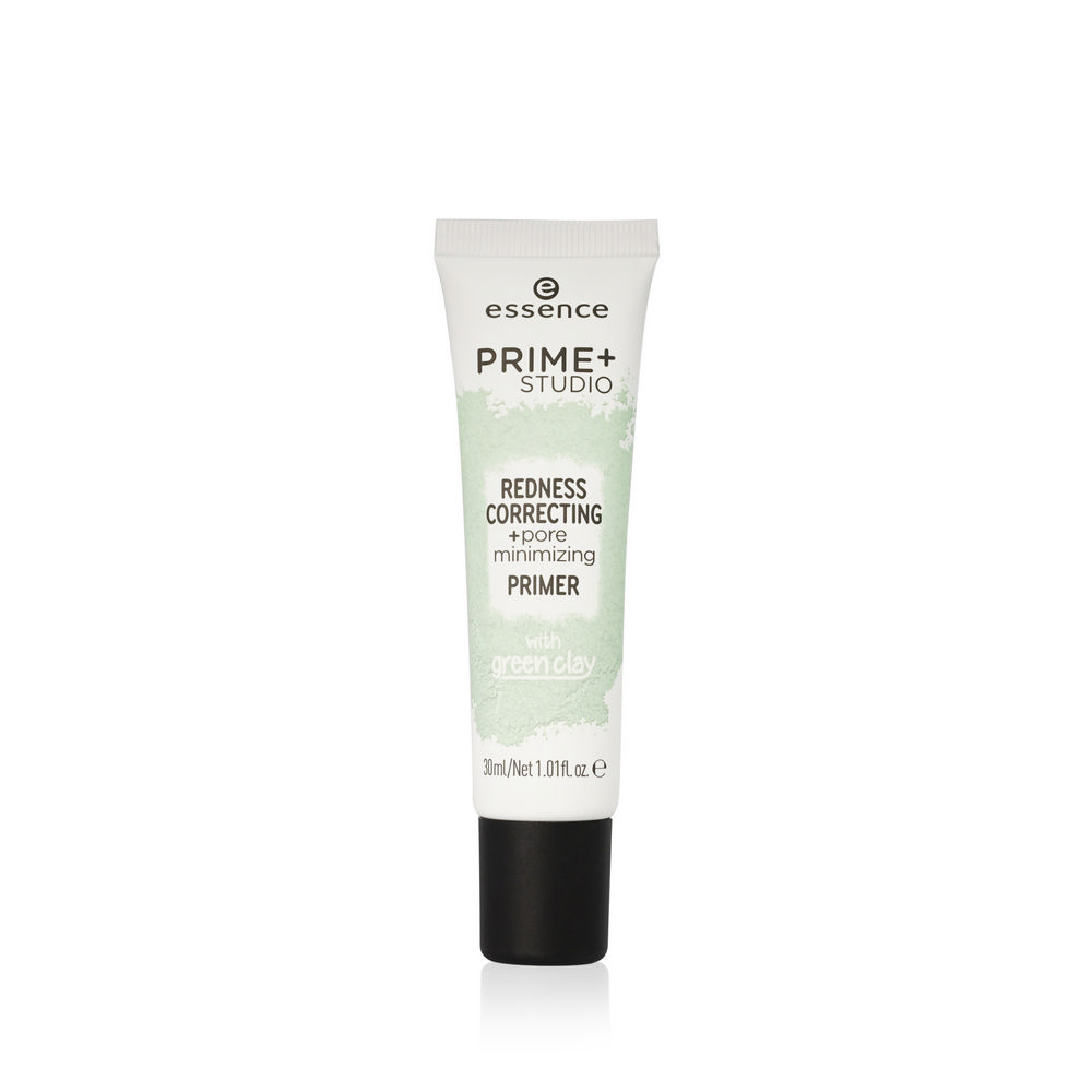

Праймер - корректор покраснений Essence Prime+ studio redness correcting + pore minimizing 30мл