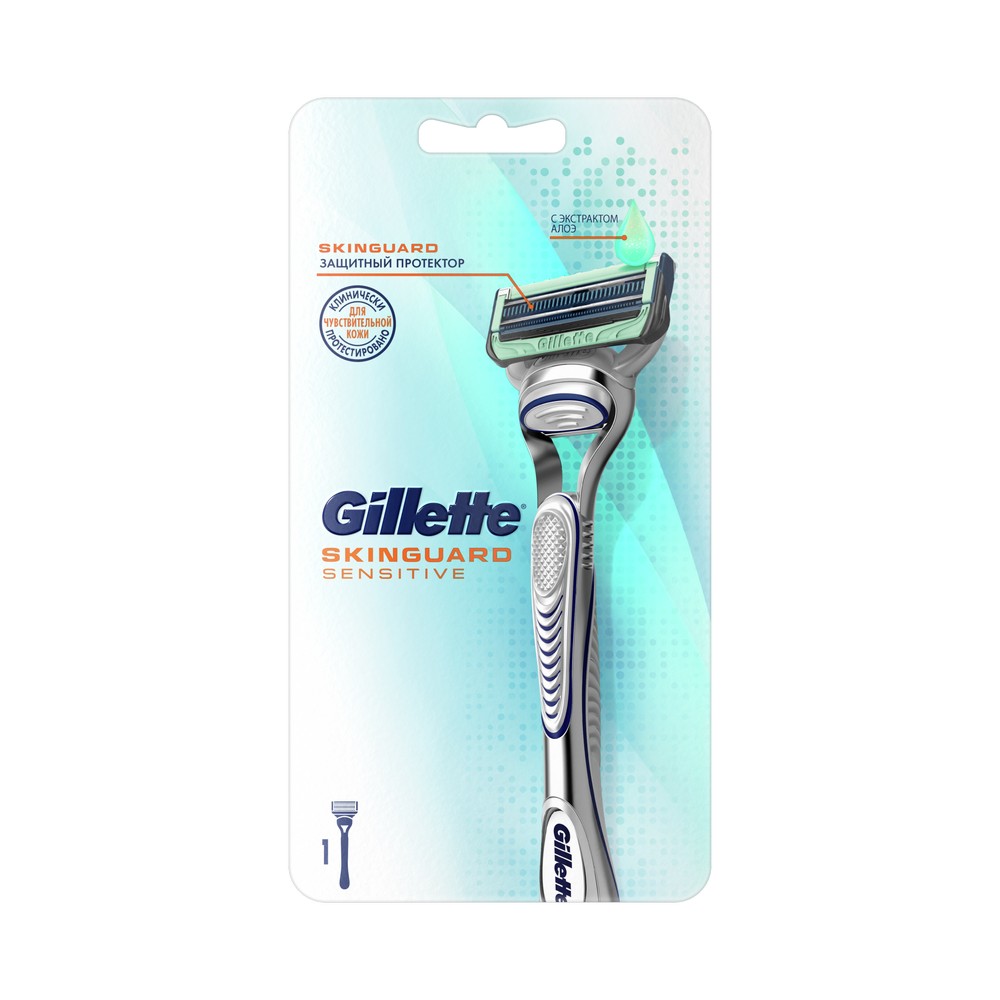 

Мужской станок для бритья Gillette Skinguard Sensitive + сменная кассета