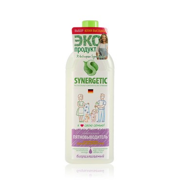 Гипоаллергенный пятновыводитель Synergetic 1л