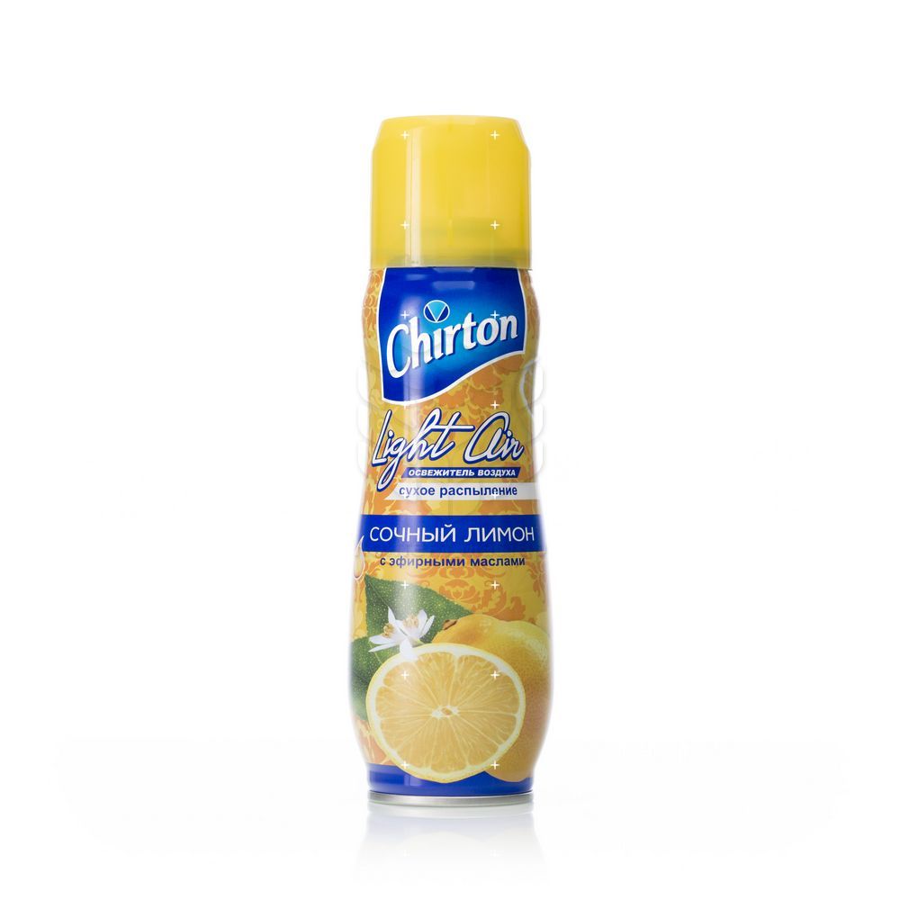

Освежитель воздуха Chirton Light Air " Сочный лимон " с эфирными маслами 300мл