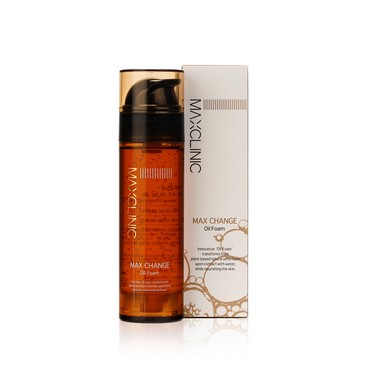 Гидрофильное масло - пенка для лица Maxclinic Max Change Oil Foam с капсулами гиалуроновой кислоты и церамидами 110г