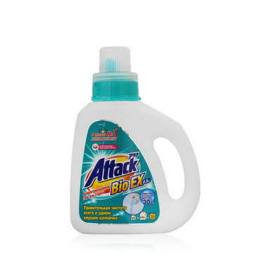 Концентрированный гель для стирки Attack Bio EX 900г