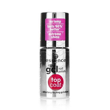 Верхнее покрытие для ногтей Essence The gel nail polish 8мл