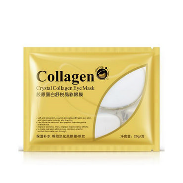 Гидрогелевые патчи для области вокруг глаз Bioaqua Crystal Collagen Eye Mask с коллагеном 2шт