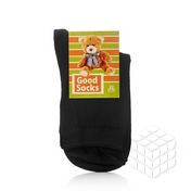 Трикотажные носки Good Socks детские , черные р.22