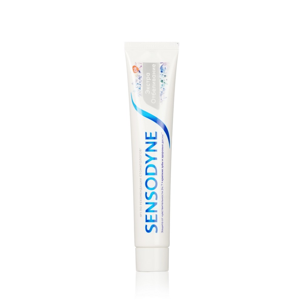 Зубная паста Sensodyne " бережное отбеливание " с фтором , для ...