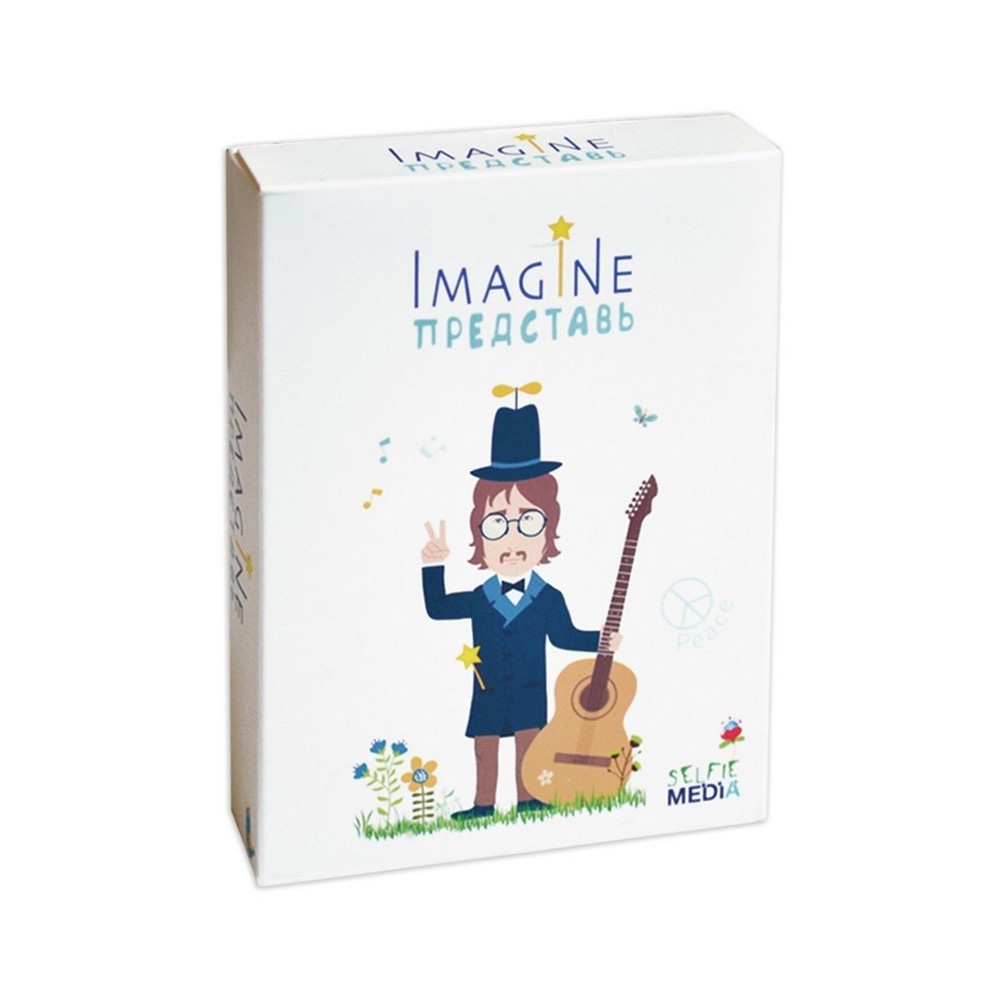 

Настольная игра Selfie Media " Imagine Представь " 7+ , арт.39790