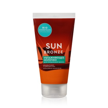 Увлажняющее молочко для продления загара ФИТОкосметик BioCosmetolog " Sun Bronze " 150мл